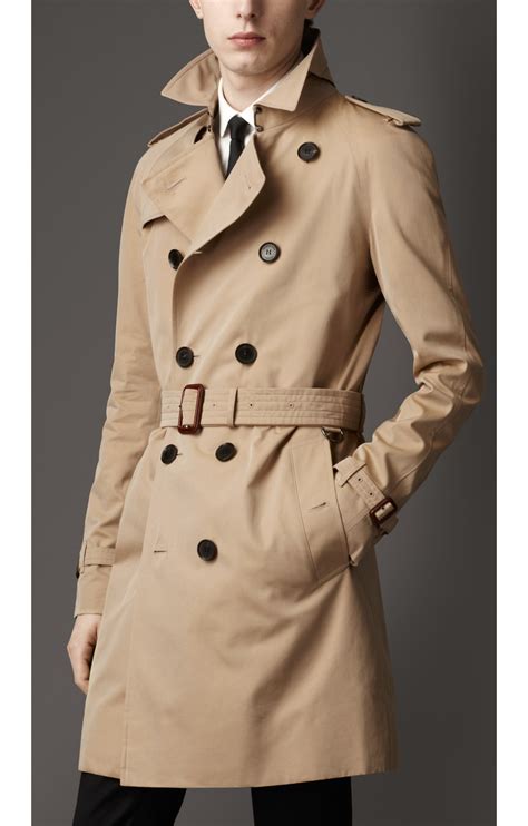 burberry navy trench mens|burberry gabardine trench coats men's.